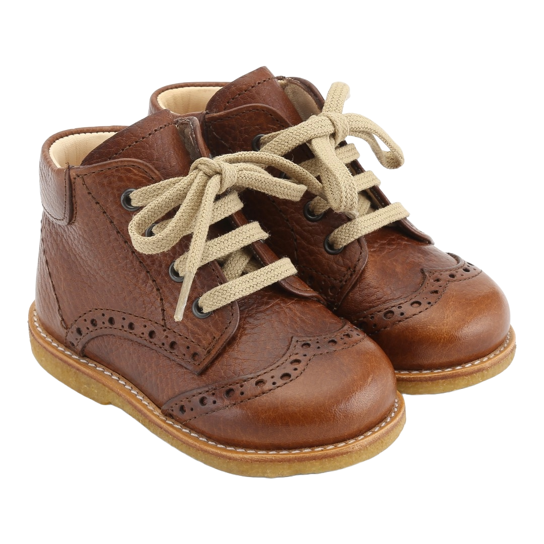 Klassische Schnürschuhe mit Brogue-Details