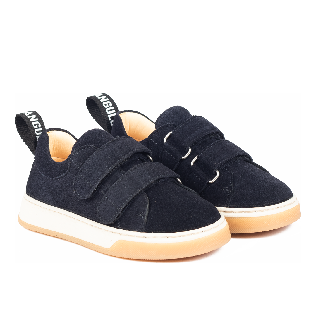 Sneaker mit Logoband und Klettverschluss