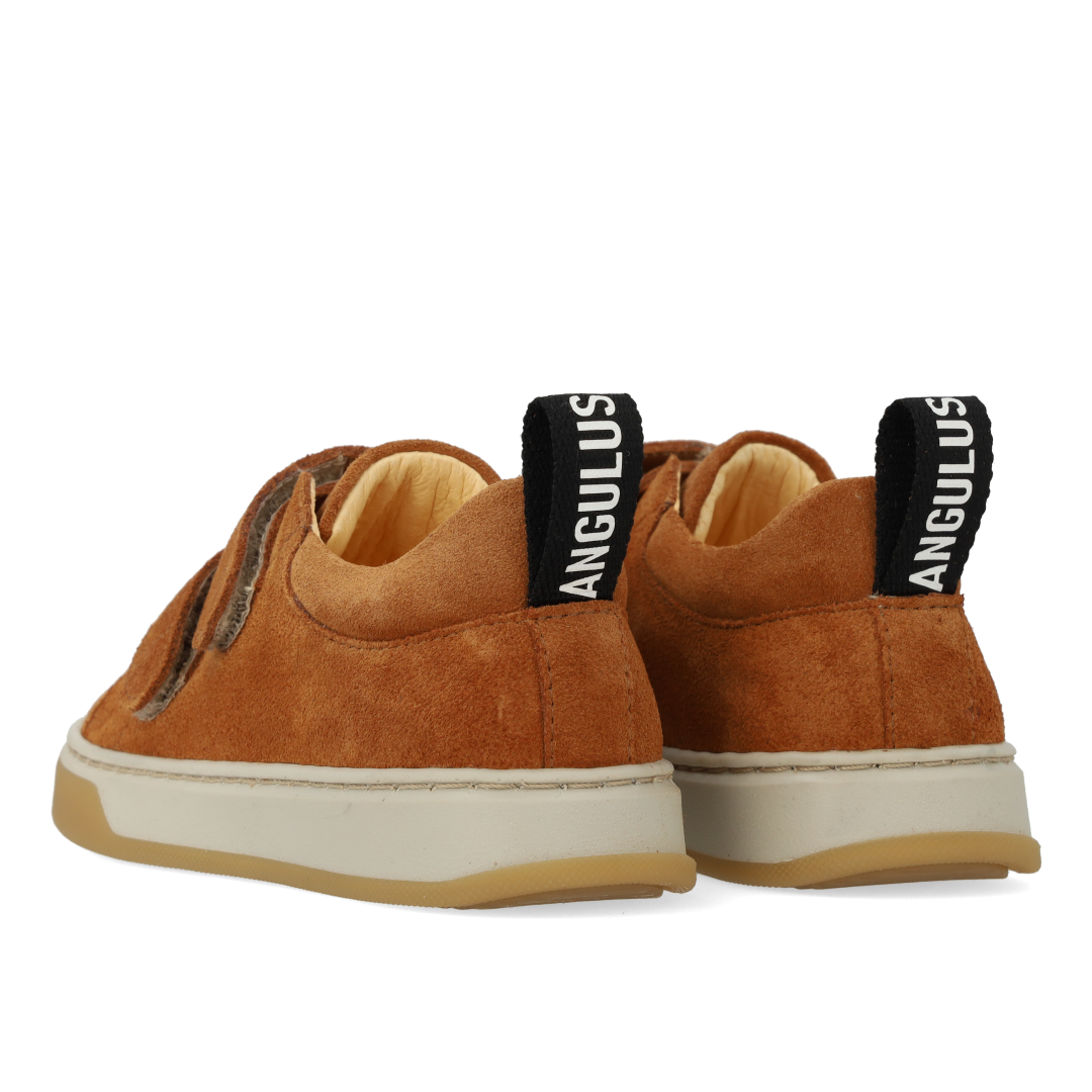 Sneaker mit Logoband und Klettverschluss