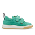 Sneaker mit Logoband und Klettverschluss