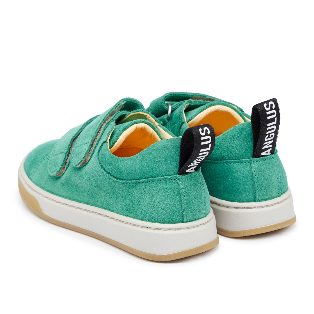 Sneaker mit Logoband und Klettverschluss
