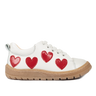 Angulus Sneaker mit Herzapplikationen
