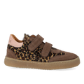 Court-Style Sneaker mit Ponyfell