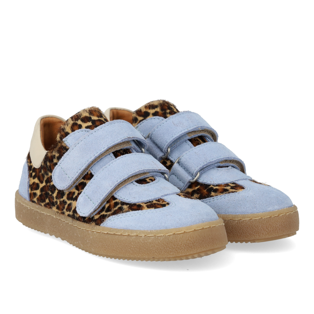 Court-Style-Sneaker mit Ponyfell