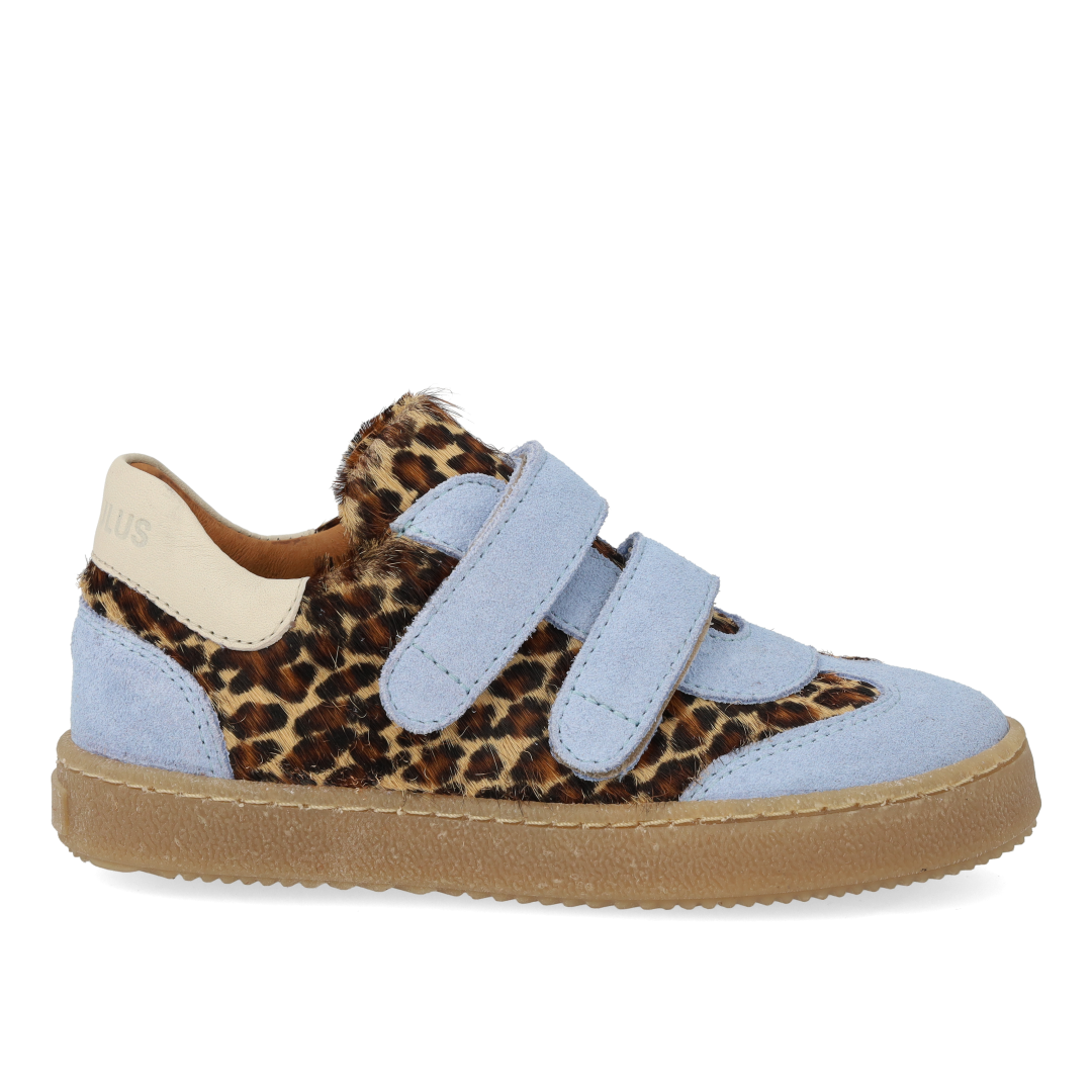 Court-Style-Sneaker mit Ponyfell