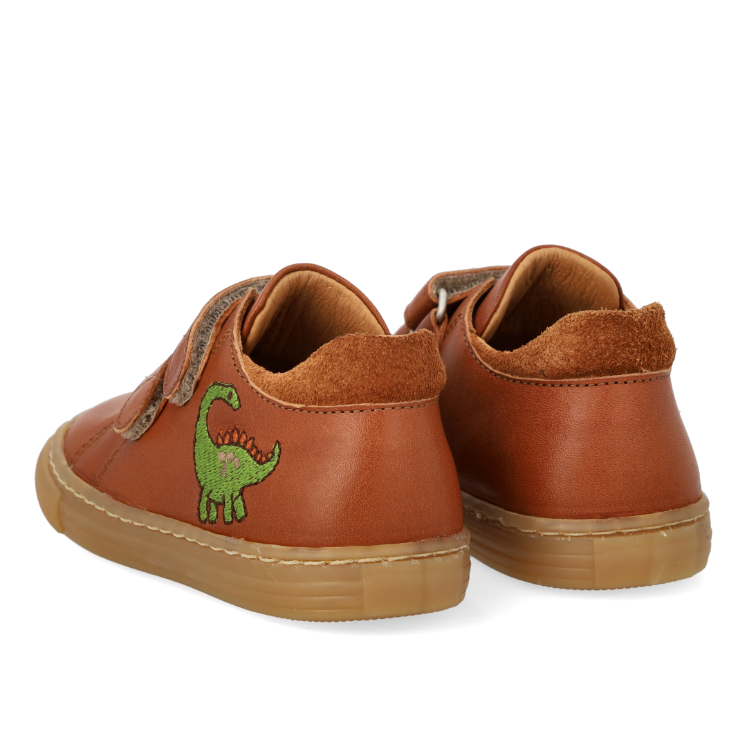 Sneaker mit Dino-Stickerei