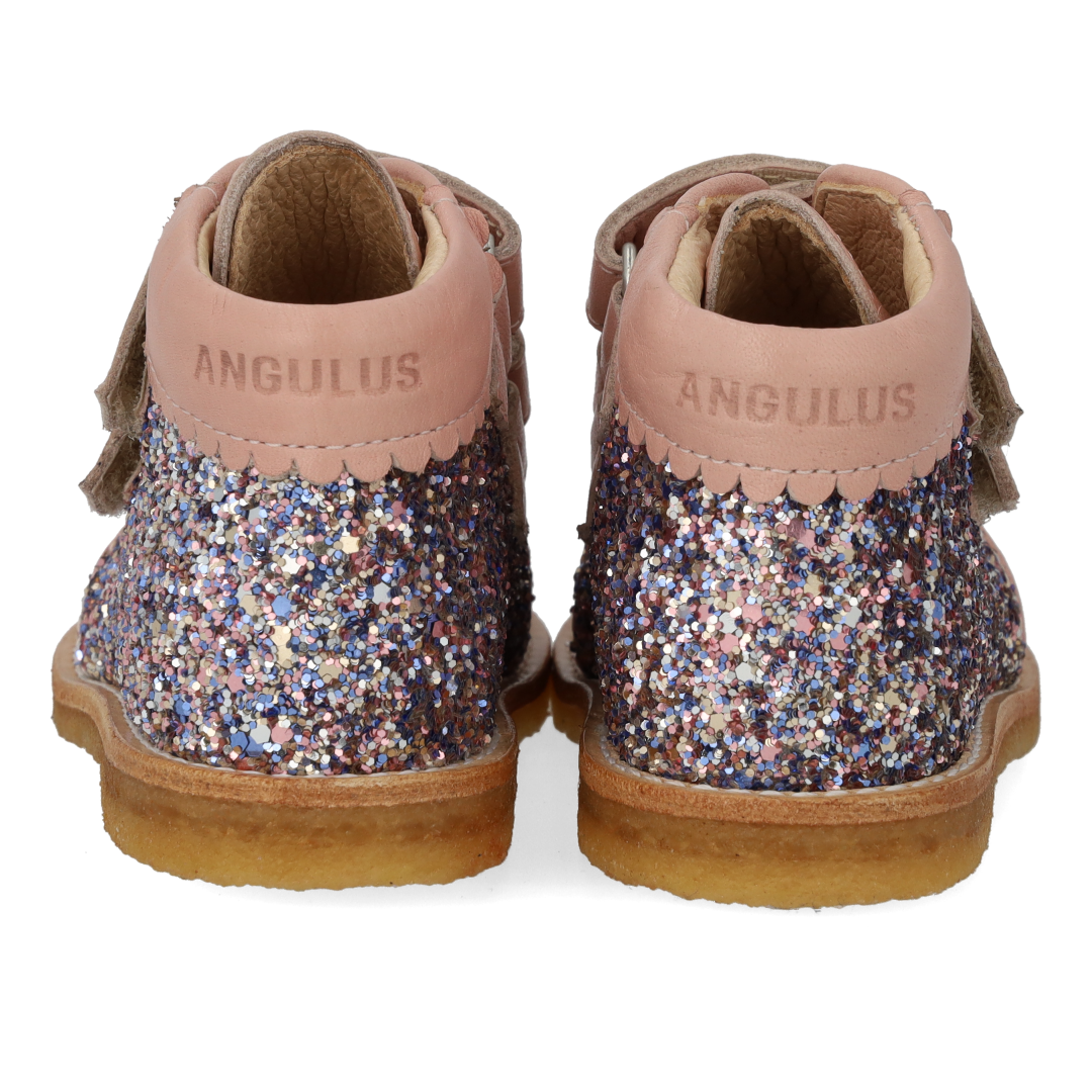 Klettstiefel mit Glitzer