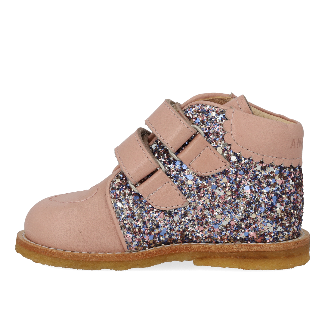 Klettstiefel mit Glitzer