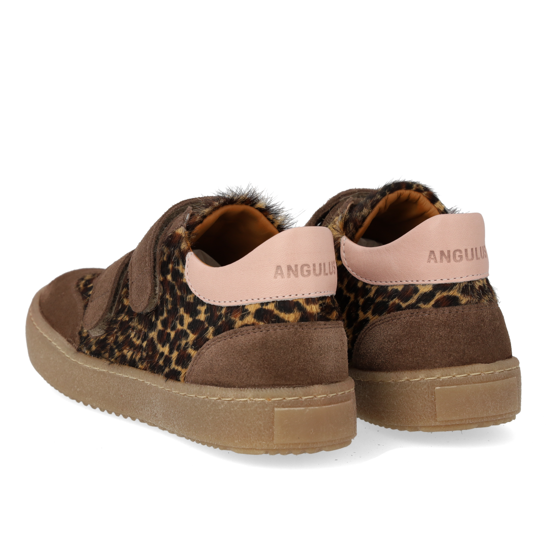 Court-Style-Sneaker mit Ponyfell