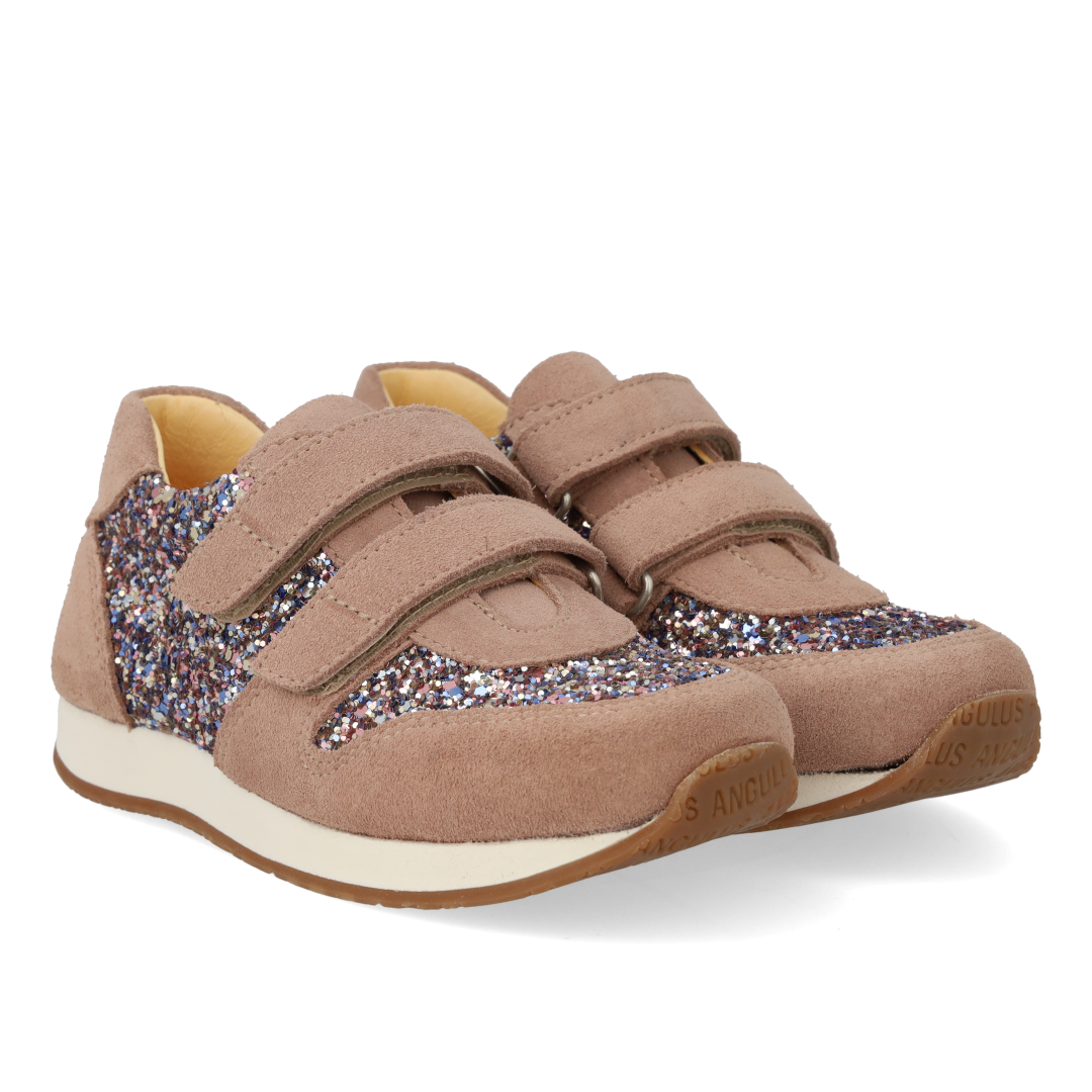 Running-Style Glitzer-Sneaker
