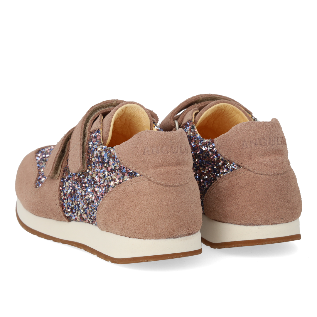 Running-Style Glitzer-Sneaker