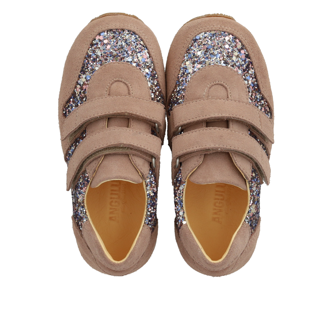 Running-Style Glitzer-Sneaker