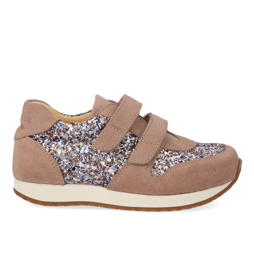 Running-Style Glitzer-Sneaker