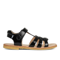 Sandal mit T-Riemen und Klettverschluss