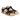 Sandal mit T-Riemen und Klettverschluss