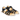 Sandale mit T-Riemen und Klettverschluss