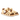 Sandale mit T-Riemen und Klettverschluss