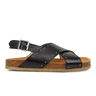 Angulus Sandale mit weichem Fußbett und Nieten
