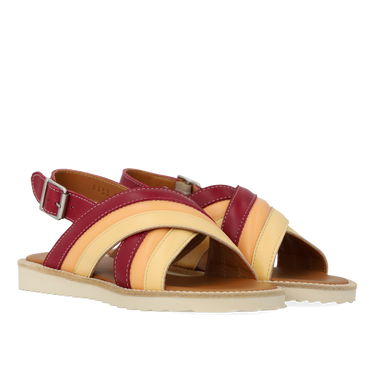 Gepolsterte Cross-Sandale