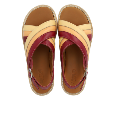 Gepolsterte Cross-Sandale