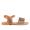 Glitzersandale mit Schnalle und Klettverschluss