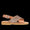 Cross-Sandale mit funkelndem Glitzer-Detail