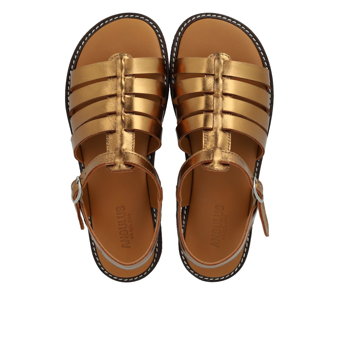 Sandalette mit offener Zehenpartie und Schnallenverschluss