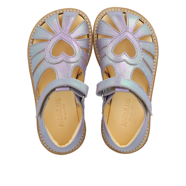 Sandale mit Herzdetail und Klettverschluss