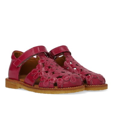 Sandale mit floralen Details