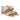 riemchensandale mit funkelndem glitzer