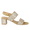 riemchensandale mit funkelndem glitzer