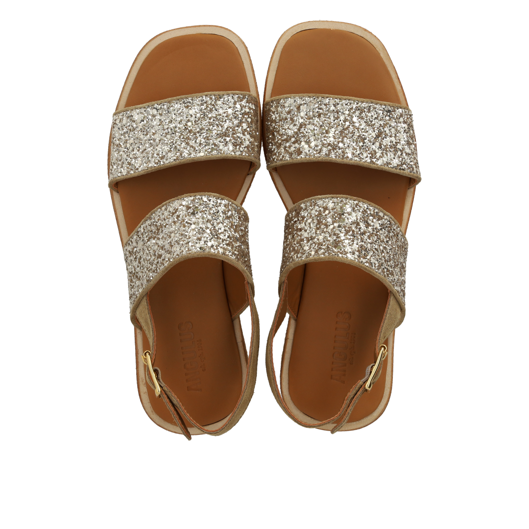 Glitzersandale