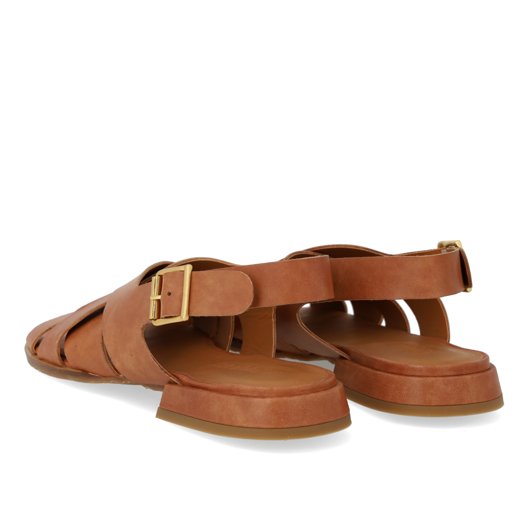 Sandal mit geflochtenem Detail