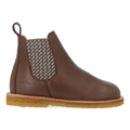 Klassischer Chelsea-Stiefel mit Elastikeinsatz und Reißverschluss