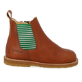Klassischer Chelsea-Stiefel mit Elastikeinsatz und Reißverschluss