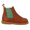 Klassischer Chelsea-Stiefel mit Elastikeinsatz und Reißverschluss