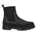 Stiefelette mit Elastik und Profilsohle