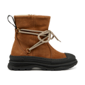 Stiefelette mit Wollfutter und Track-Sohle
