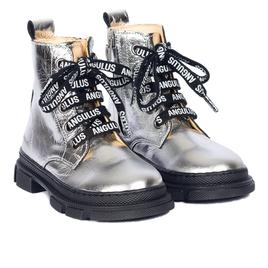 Chuky Schnürstiefel mit Logo-Schnürung