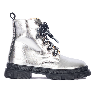 Chuky Schnürstiefel mit Logo-Schnürung