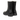 Mittelhoher Stiefel mit Gummizug und Reißverschluss