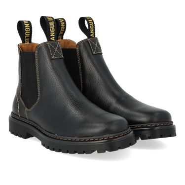 Chelsea-Stiefel mit Logo-Riemen