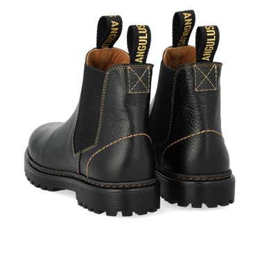 Chelsea-Stiefel mit Logo-Riemen