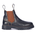 Chelsea-Stiefel mit Logo-Riemen
