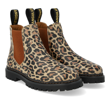 Chelsea-Stiefel mit Logo-Riemen