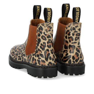 Chelsea-Stiefel mit Logo-Riemen