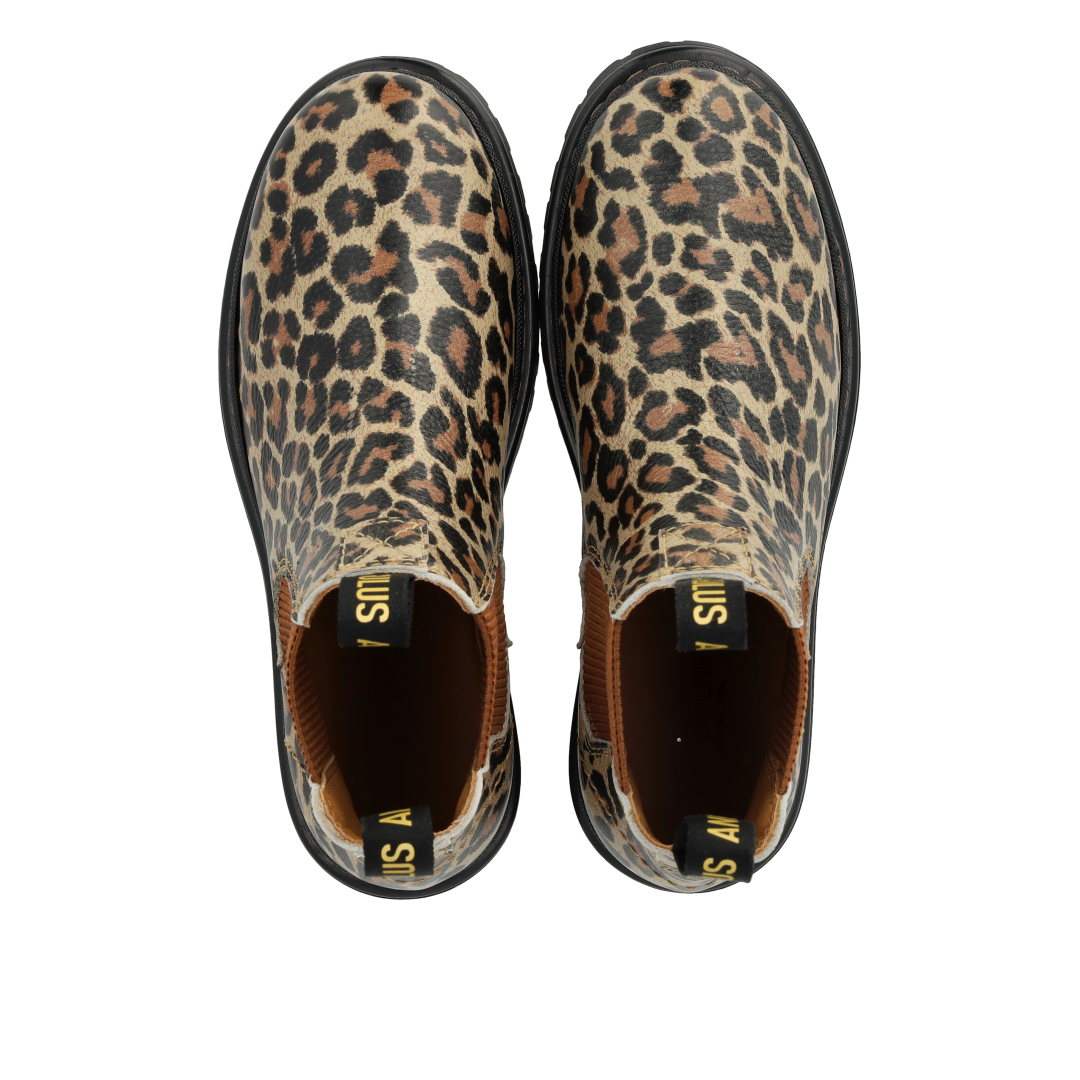 Chelsea-Stiefel mit Logo-Riemen