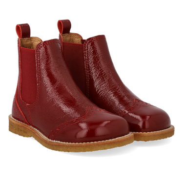 Chelsea-Stiefel mit dekorativem Brogue-Lochmuster