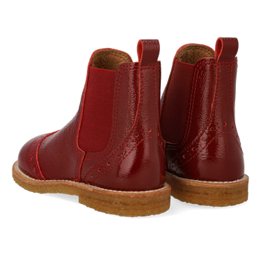 Chelsea-Stiefel mit dekorativem Brogue-Lochmuster