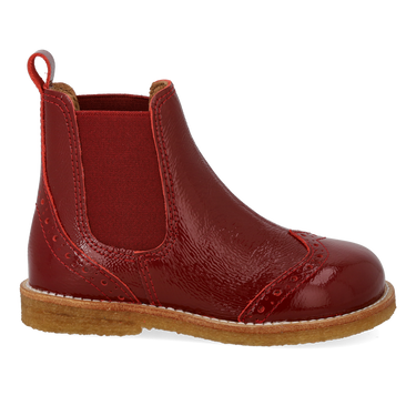 Chelsea-Stiefel mit dekorativem Brogue-Lochmuster